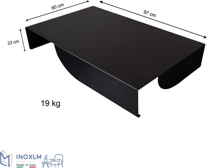 INOXLM Couchtisch Titan | Couchtisch | Couchtisch | Couchtisch | Niedriger Design-Tisch | Couchtisch
