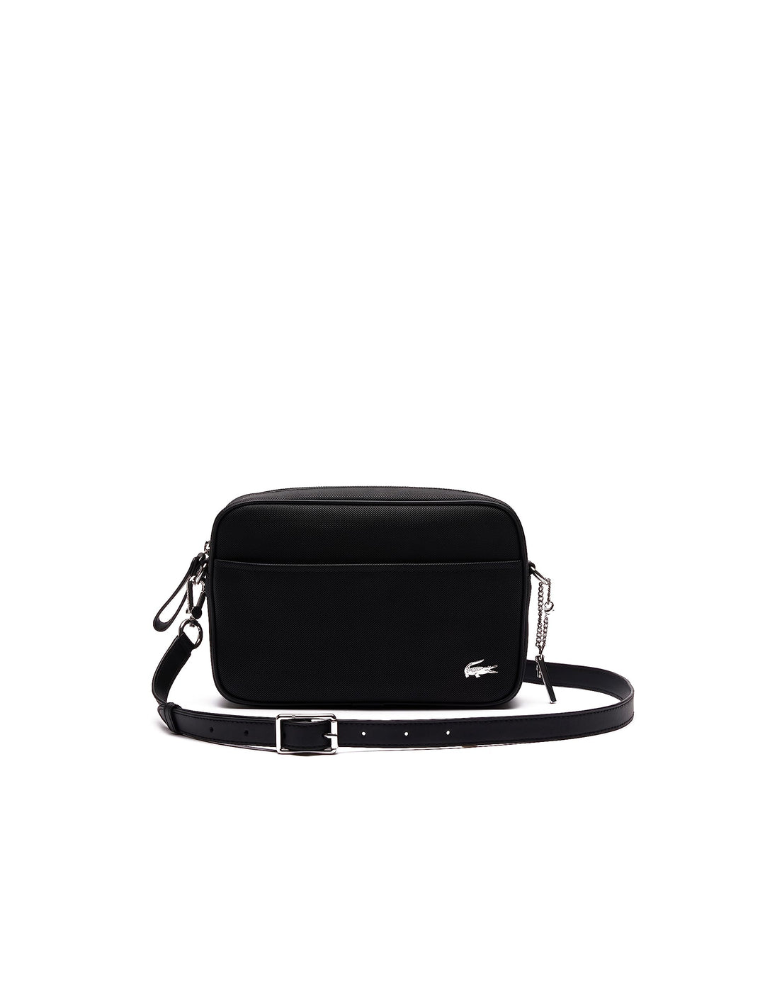Lacoste Damen Nf4366db Handtasche Schwarz, Schwarz