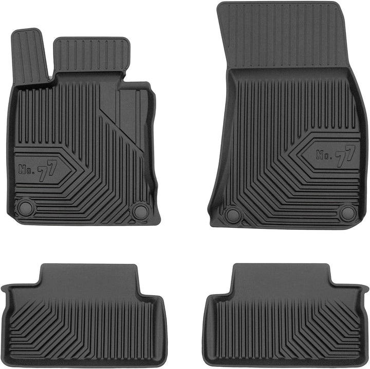 M MOTOS Gummimatten Auto Fussmatte passt für BMW 4er F33 2013-2020 Verbessern Sie Ihren Reisekomfort