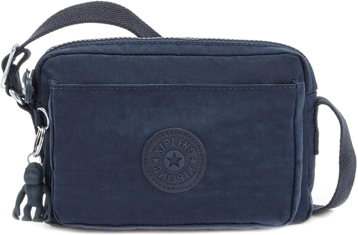 Kipling Damen Abanu Crossbody, Blue Bleu 2, 7.5x20x13.5 cm EU, Blue Bleu 2