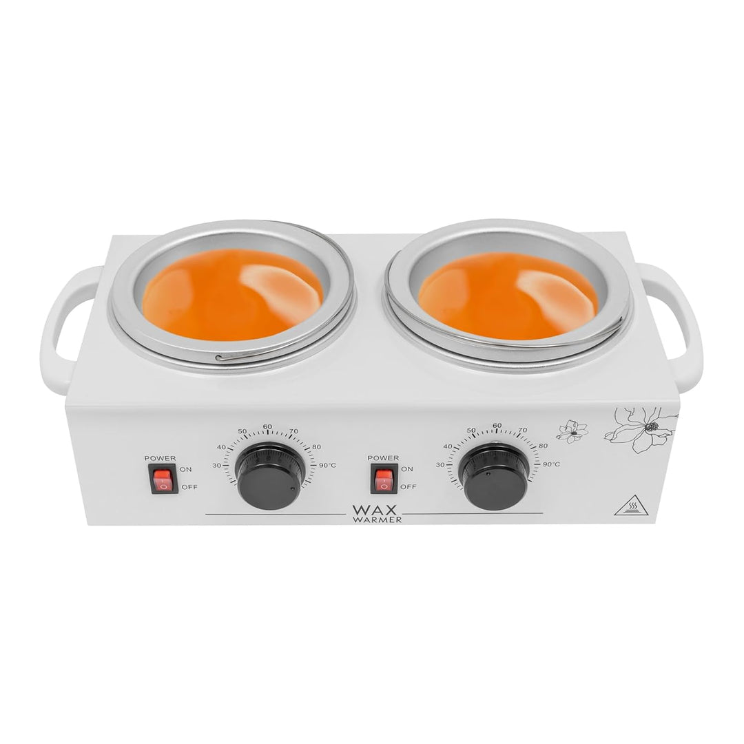 VonVVer Wachswärmer 1L - Wachsheizung 200W Elektrischer Wachswärmer 0-100℃ Temperatur Einstellbar Wa