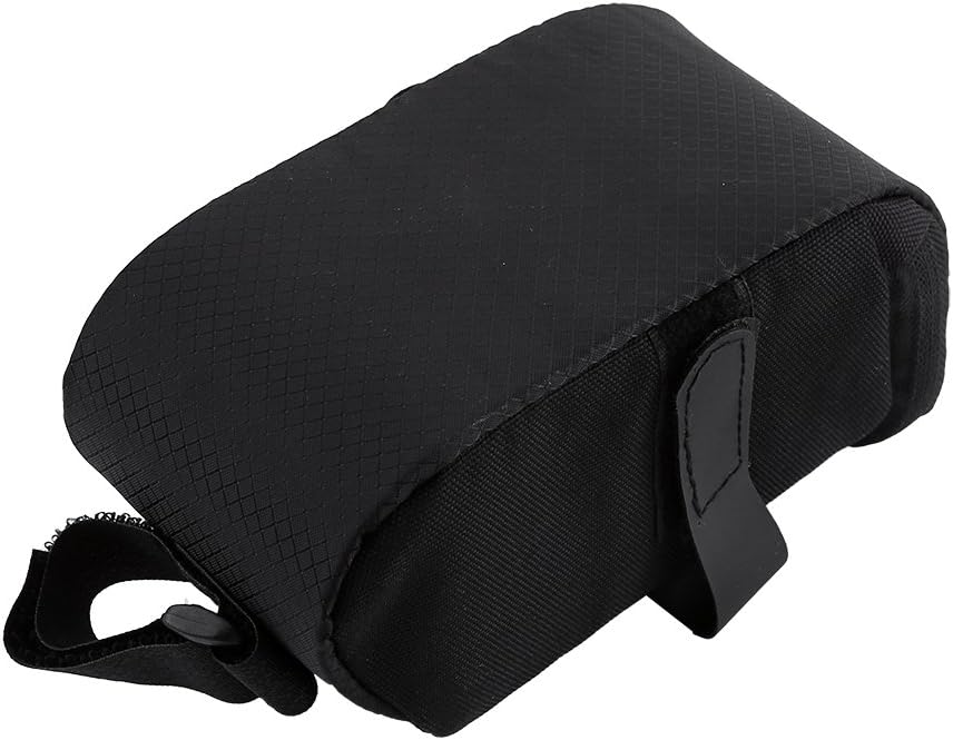 Fahrrad Satteltasche, Fahrrad unter Sitztasche Hecktragebeutel Fahrradzubehör(Schwarz)