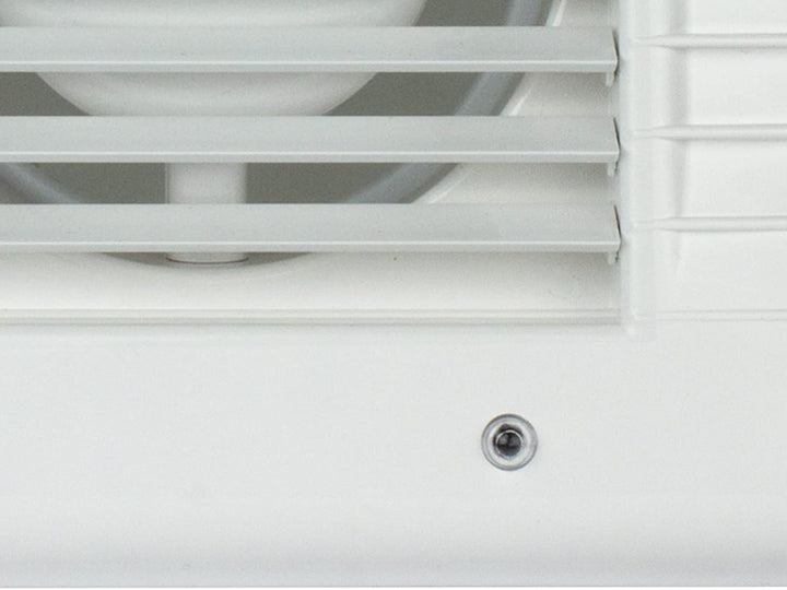 VONLIS Badlüfter Wohnraumlüfter Ventilator Be- Entlüftung automatische Lamellenöffnung Timer/Nachlau