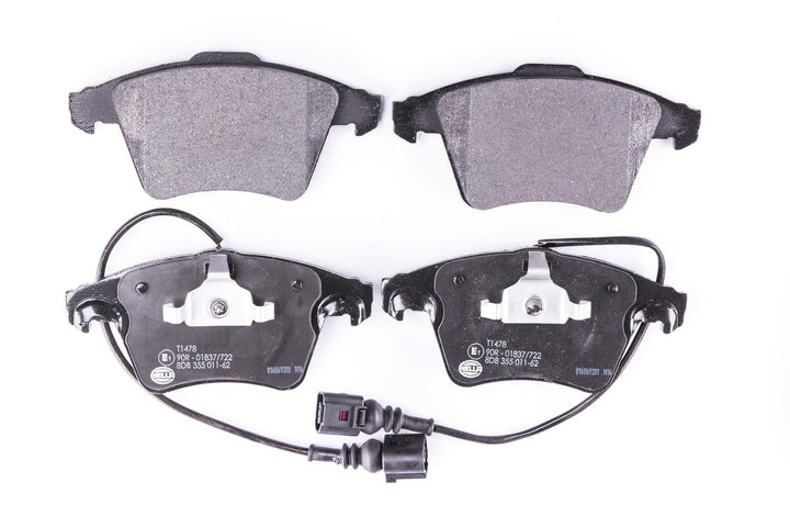 HELLA PAGID 8DB 355 011-621 Bremsbelagsatz - T1478 - Bremssystem: Teves - mit integriertem Verschlei