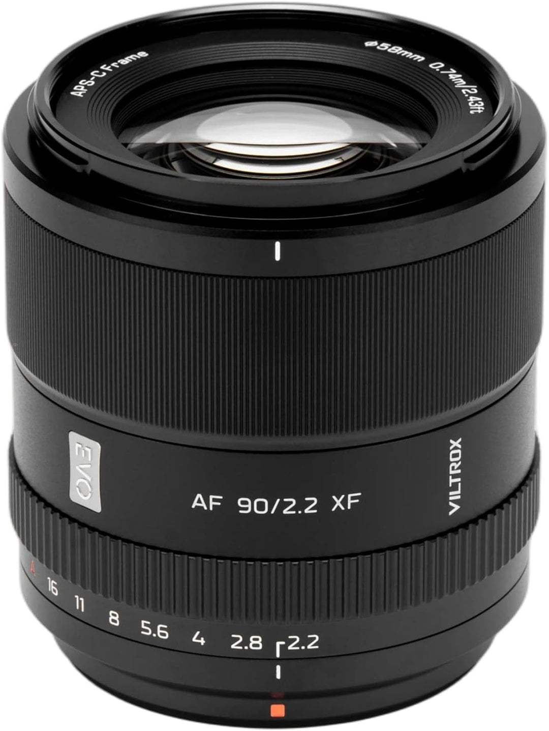 VILTROX 90mm F2.2 XF EVO Objektiv, AF 90mm f2.2 für Fuji X Mount, Autofokus APS-C Objektiv für Fujif