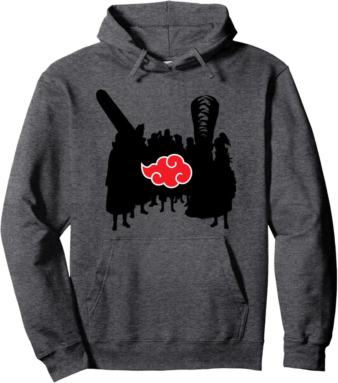 Naruto Shippuden Akatsuki Silhouettes Pullover Hoodie