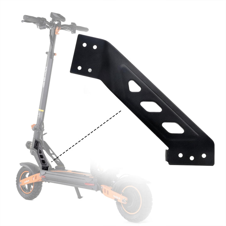 Vordere Hauptträger-Querträger-Baugruppe kompatibel mit KuKirin G2 Max E-Scooter, Ersatz-Metallstütz