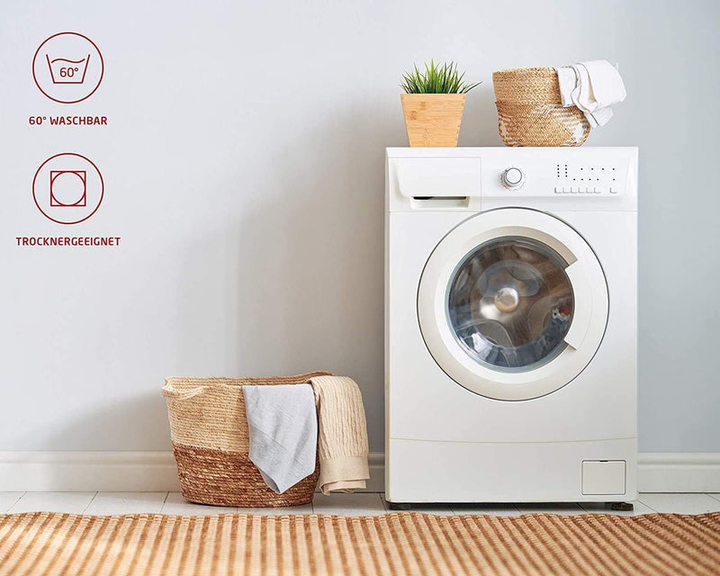 fleuresse Comfort Spannbettlaken (96 % Baumwolle, 4 % Elasthan), mit Rumdumgummizug, Ökotex Standard
