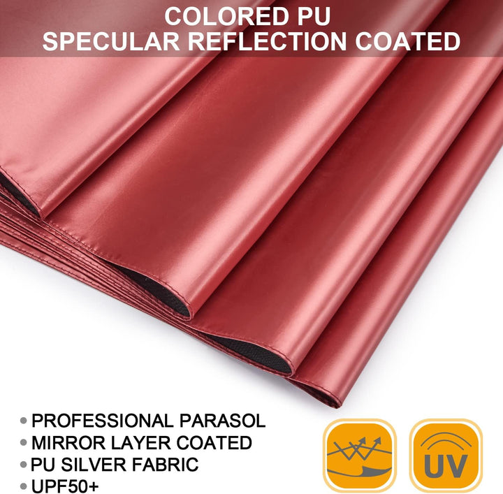 G4Free 62/68/72 Inch UV-Schutz Winddicht Sonnen- und Regenschirm Golfschirm Autorisches Öffnen Doppe