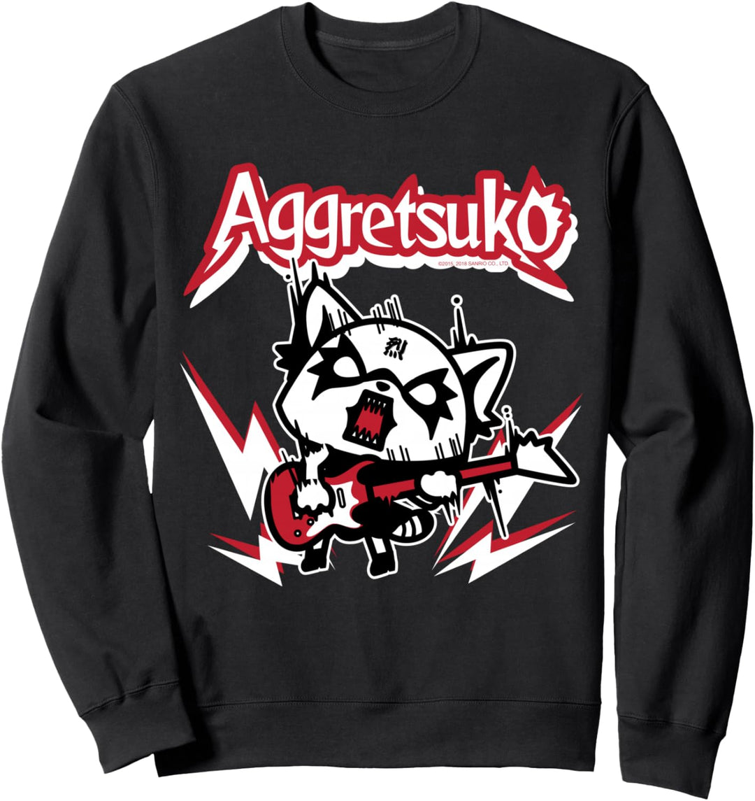 Aggretsuko Rocker Rage Sweatshirt