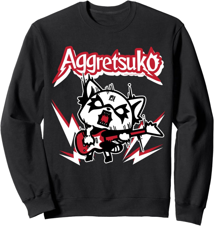 Aggretsuko Rocker Rage Sweatshirt