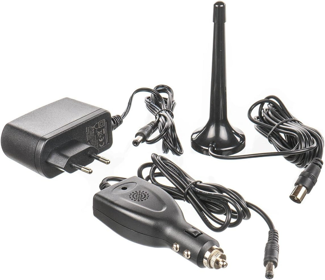 XORO PTL 1050 - 10.1 Zoll (25,6 cm) Tragbarer Fernseher mit DVB‐T2 HD Tuner, 6 Monate Guthaben für f
