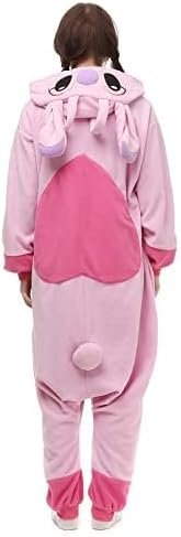 ZKomoL Pyjamas Onesies Cosplay Erwachsene Unisex Tiere Halloween Kostüm Kleid Loungewear, Tigermuste