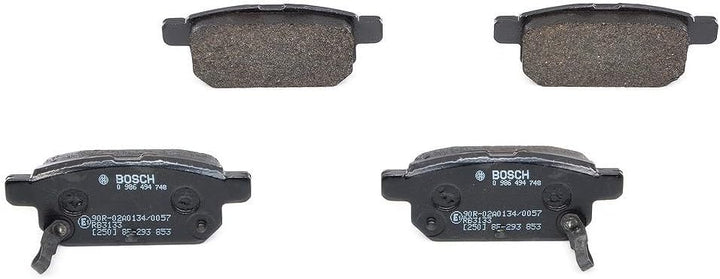 Bosch BP1763 Bremsbeläge - Hinterachse - ECE-R90 Zertifizierung - vier Bremsbeläge pro Set