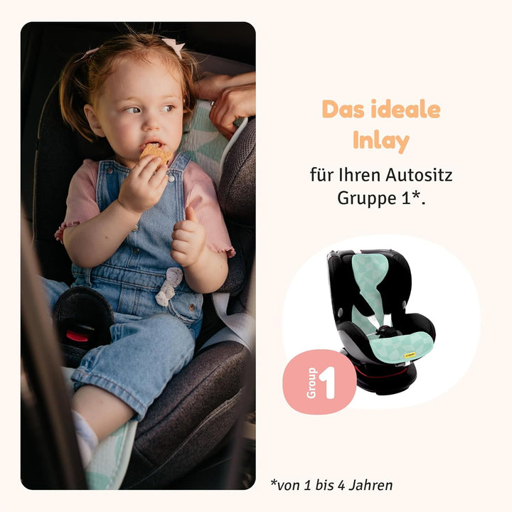 Aeromoov - Baby Sitzauflage Air Layer - Einlage Für Autositz oder Kinderwagen - Gruppe 1 - Antischwi