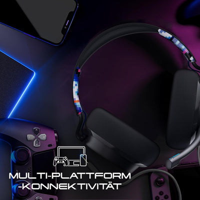 Skullcandy SLYR Pro Kabelgebundenes Multi-Platform Over-Ear Gaming Headset für Xbox, PlayStation und