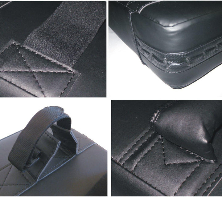 BAY Black Corner Arm-Schlagpolster für Kampfsport, Leder PU, Schwarz, 41 x 20,5 cm