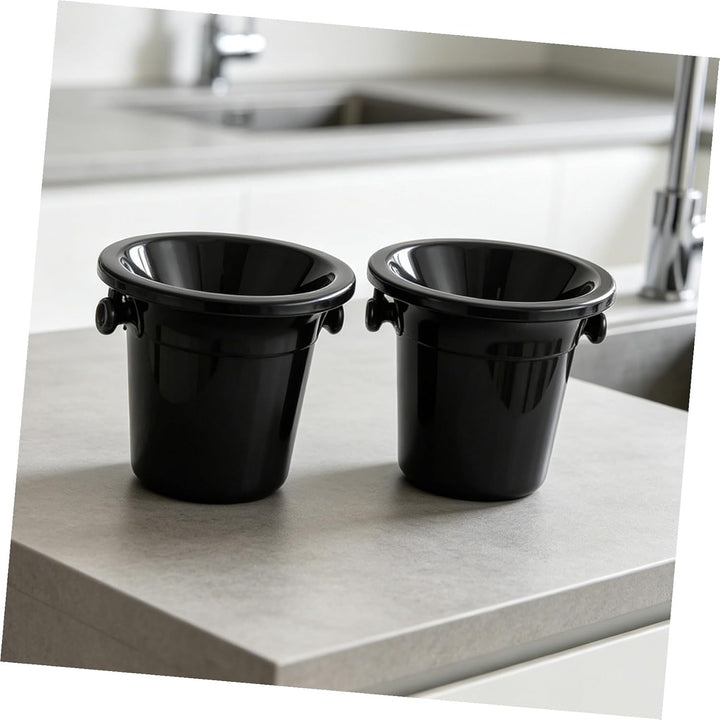 BESTonZON 2st Champagner Spucknapf Kühlbehälter Eiswürfeleimer Mini-kühlschrank Eimer Für Cocktailba