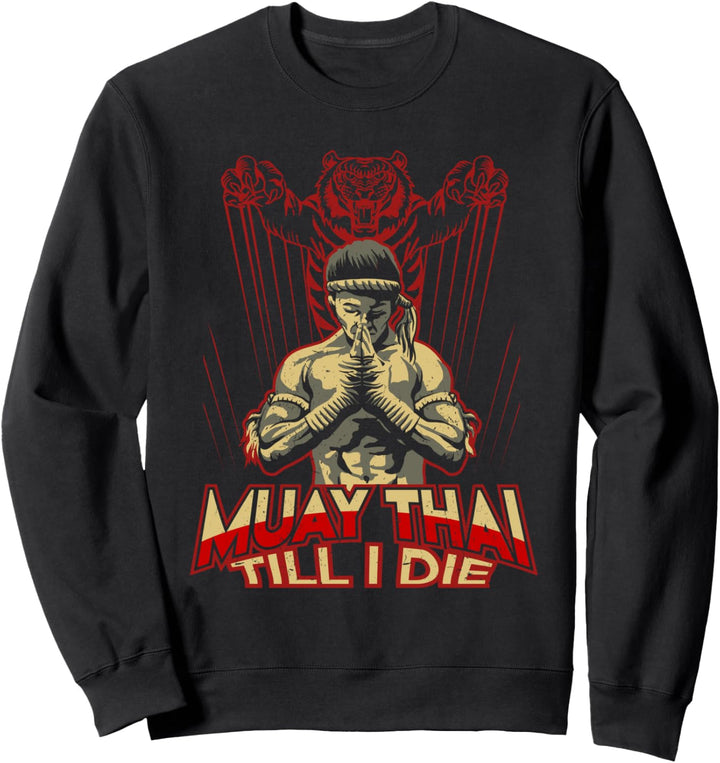 Muay Thai Spruch Martial Arts Kampfsport Sak Yant Sweatshirt
