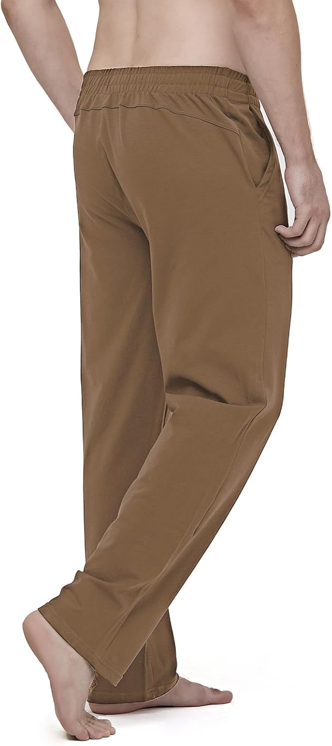 Herren Jogginghose Baumwolle Sweathose Lange Atmungsaktiv Sporthose Yogahose Klassische Trainingshos