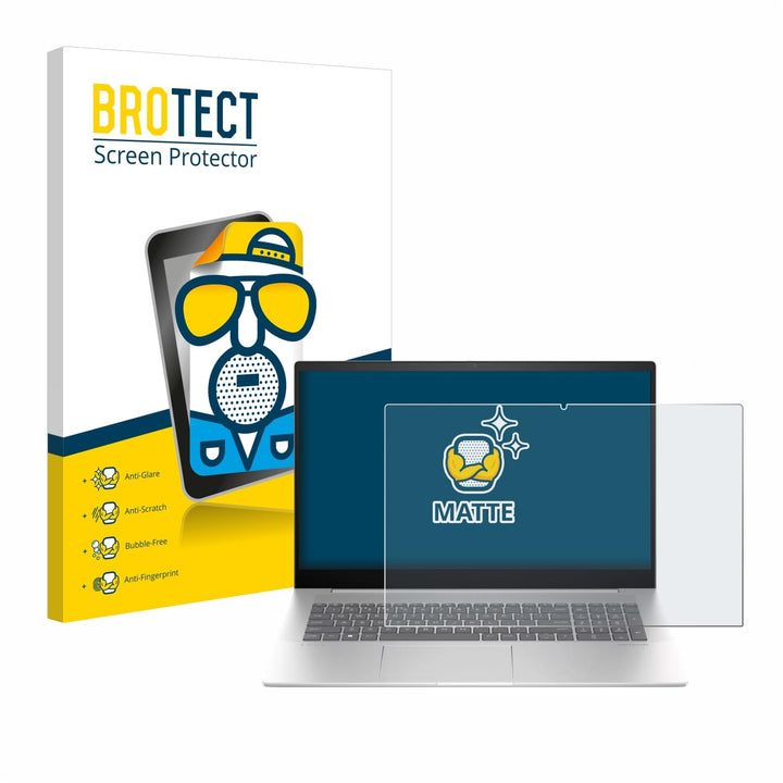 BROTECT Entspiegelungs-Schutzfolie für HP Envy 17-cw0000 Matte Displayschutz-Folie, Anti-Reflex, Ant