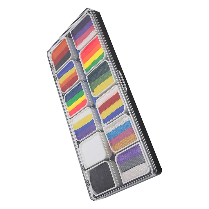Gesicht Körperfarbe Pigment, Professionelles 12 Farben Wasserbasierte Körperkunst Gesicht Farbe Kit