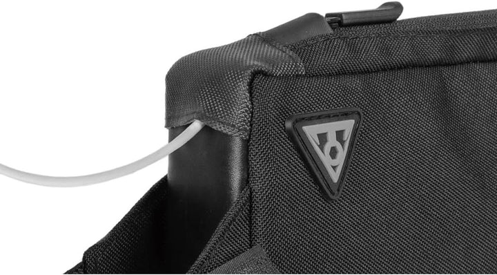 TOPEAK Unisex – Erwachsene Fastfuel Oberrohrtasche, Schwarz, 0,5L