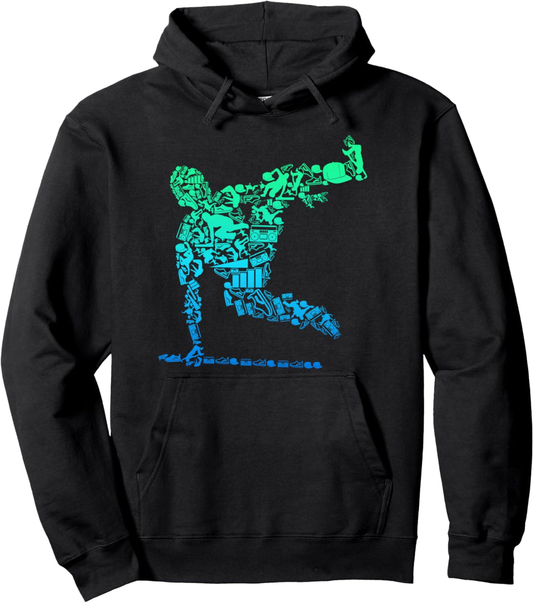 Parkour Parcouring Extremsportler Parcour Kinder & Jungen Pullover Hoodie