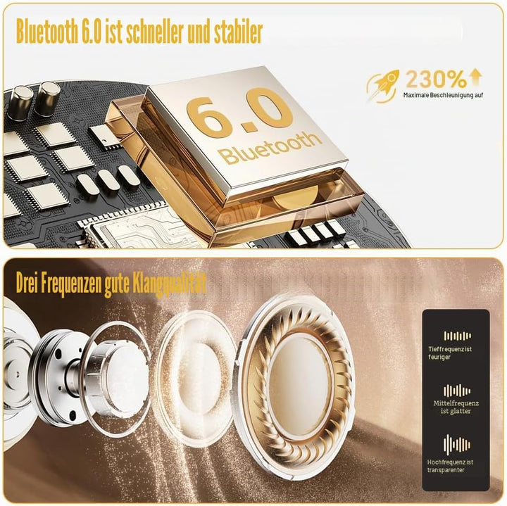 Mini Unsichtbare Kopfhörer Bluetooth Kabellos, Unsichtbare Kleine Schlaf Kopfhörer, In Ear Kleinste
