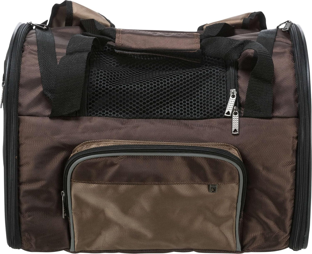 Trixie 28871 Rucksack Shiva, 41 × 30 × 21 cm, braun, Braun