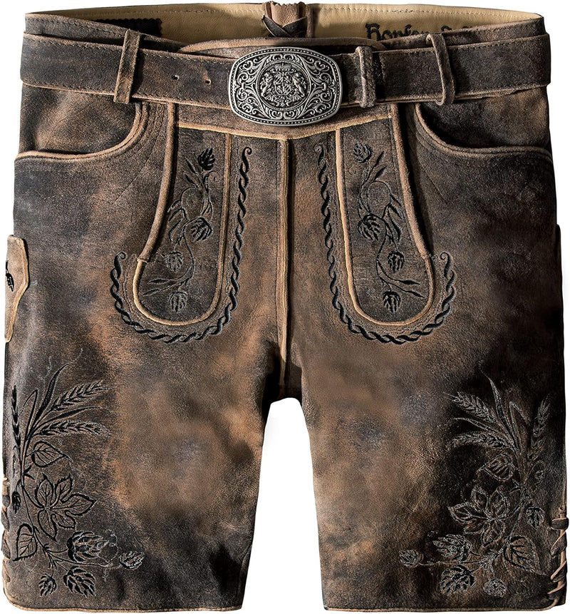 Stockerpoint Herren Hose Almbräu Freizeithose 46 Raw-schwarz, 46 Raw-schwarz