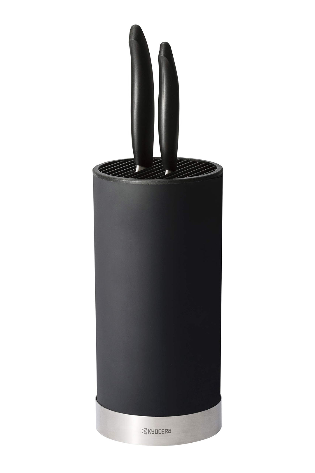 Kyocera Runder, 6-8 Messer, inklusive einem Santoku und einem Schälmesser Messerblock, Kunststoff, K