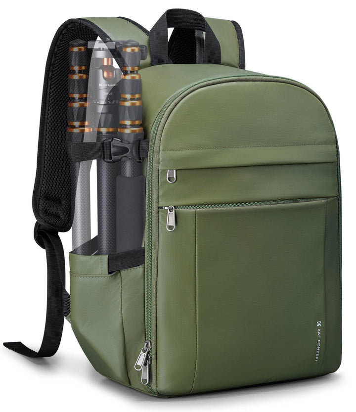 K&F CONCEPT Kamerarucksack Fotorucksack Kompakt & Leicht mit Regenschutz, Camera Backpack für Spiege