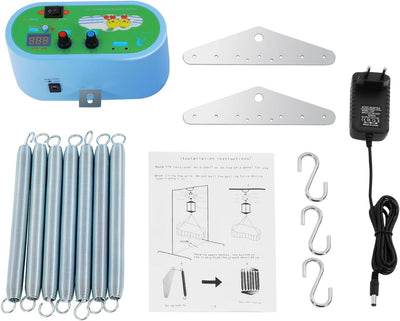 Automatisch-Schwingfeder Elektrisch Schaukel Federwiege, Hängende Elektrische Wiegensteuerung mit 7