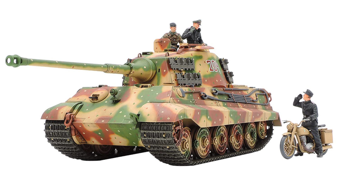 Tamiya 300035252-1:35 WWII Deutsche Königstiger Ardennen (3)