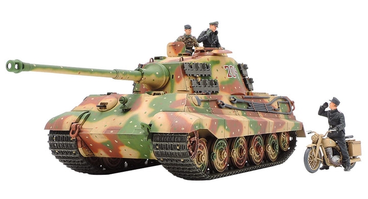 Tamiya 300035252-1:35 WWII Deutsche Königstiger Ardennen (3)