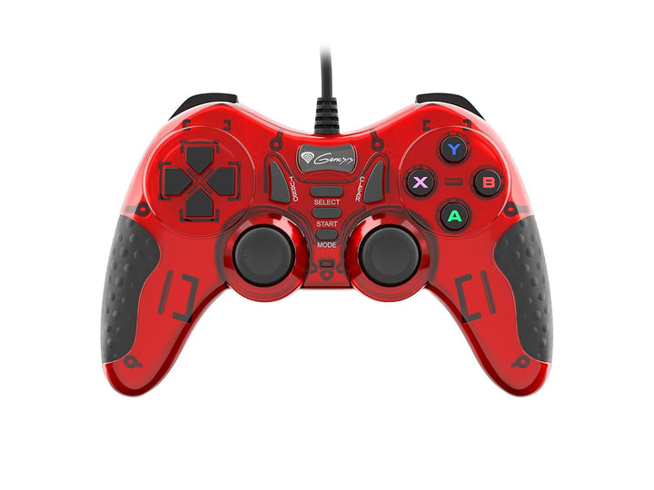 Genesis Mangan 200 Gamepad Controller PC USB Kabelgebunden mit 15 Tasten, und Force Feedback