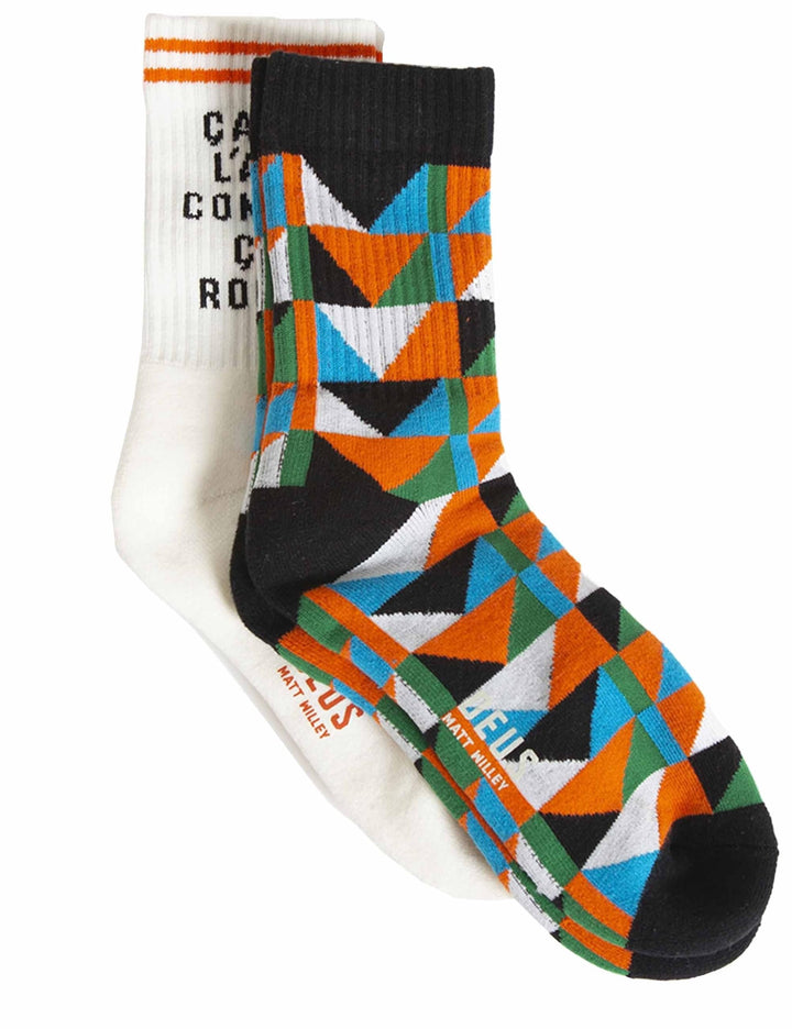 MATT WILEY SOCK (2PACK) 2 PACK MULT Uomo Deus Ex Machina dmf237135