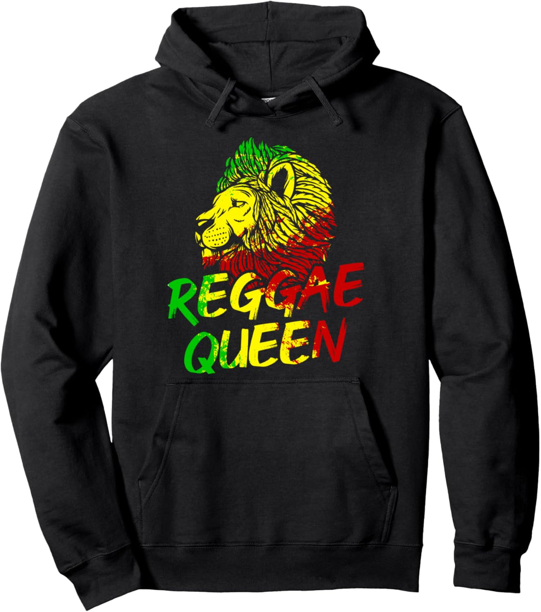 Reggae Dancehall - Rasta Rastafari Pullover Hoodie