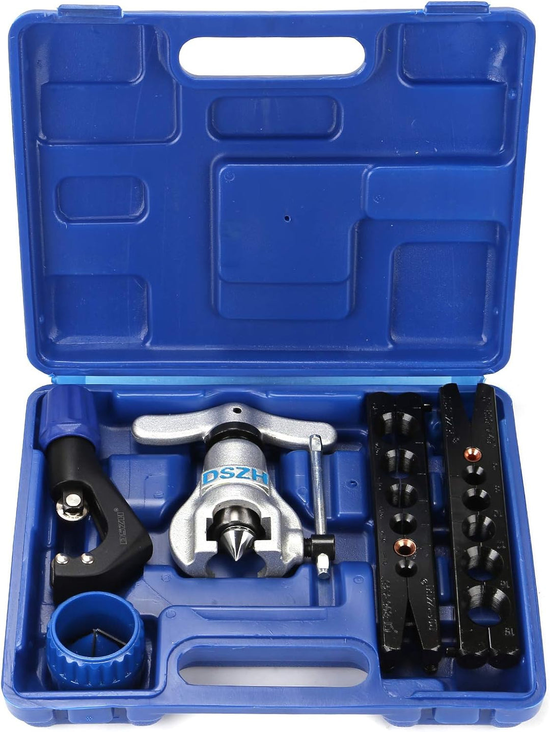 MorNon Bördelgerät 45 Grad Doppelt und Einfach Bremsleitung Rohr Set mit Biegezange Bördeln Werkzeug