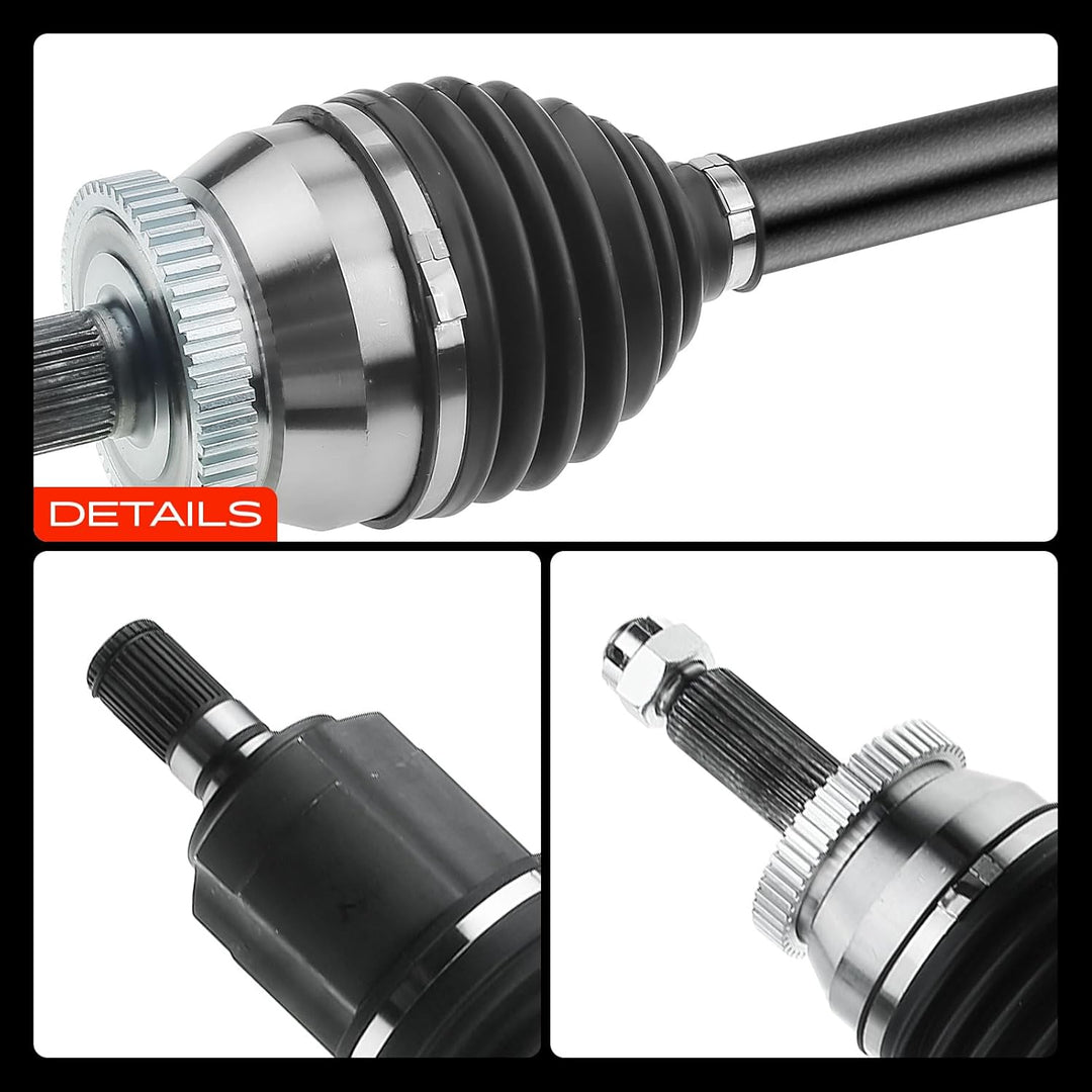 Frankberg Antriebswelle Vorne Links Kompatibel mit Santa Fé II CM 2.2 CRDi 2.2 CRDi 4x4 2009-2012 So