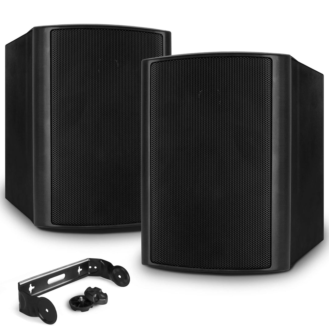 Power Dynamics BGO40 - Lautsprecher Boxen - 2er Set - 100 Watt - 2-Wege In- und Outdoor Wandlautspre