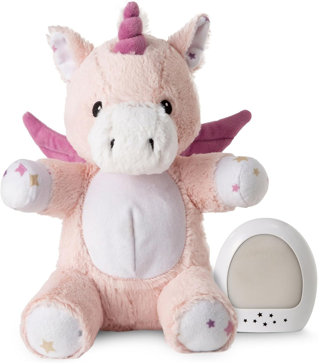 Cloud.b LoveLight™ Buddies - Lily das Einhorn | Beruhigende Klänge | Sprachaufnahme | Shake & Play |