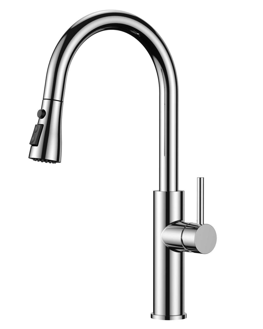 FORIOUS Wasserhahn Küche, Küchenarmatur Ausziehbar, Spültischarmatur mit Zwei Sprühfunktione, 360° S
