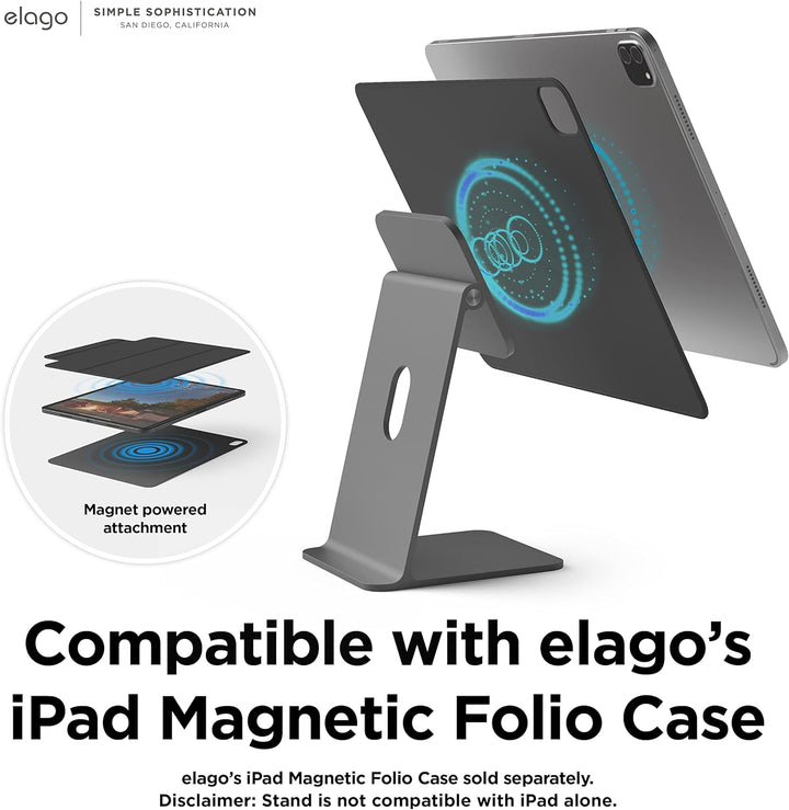 elago Premium Magnetischer Ständer Kompatibel mit iPad Pro 12.9 Zoll [5., 4. Gen], iPad Pro 11 Zoll