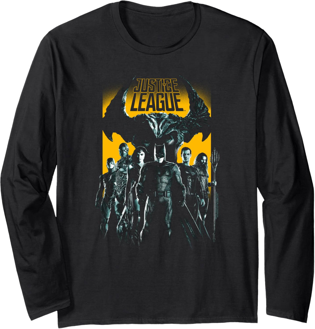 Justice League Movie Stand Up To Evil Langarmshirt