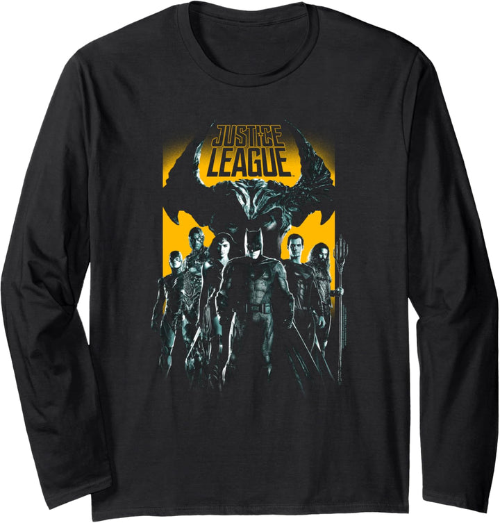 Justice League Movie Stand Up To Evil Langarmshirt