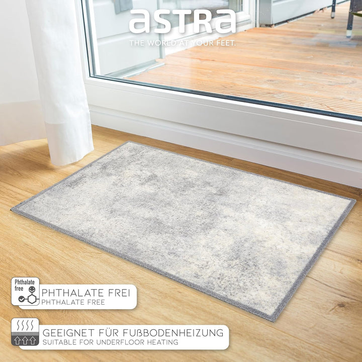 Astra rutschfeste Sauberlaufmatte innen - Sweet Home Kranz 66 x 110 cm - Wohnraum Fussmatte Design -