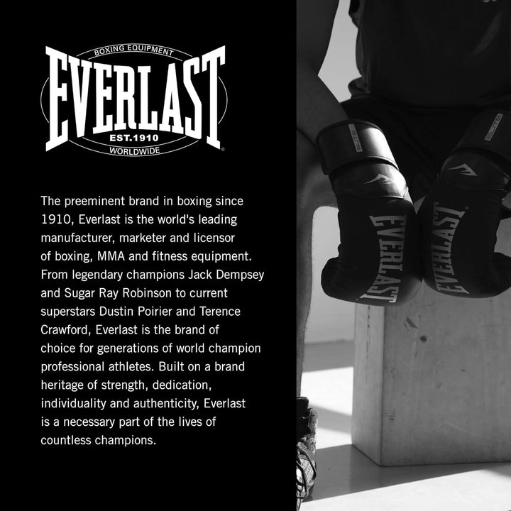 Everlast Unisex Powerlock Training Handschuhe 10oz Gold, 10oz Gold