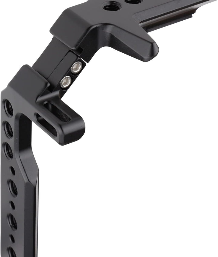 LEFTFOTO Kamera-Käfig, Kamera-Clip für Panasonic Lumix GH6, leichter Kamerakäfig mit integrierter Ar